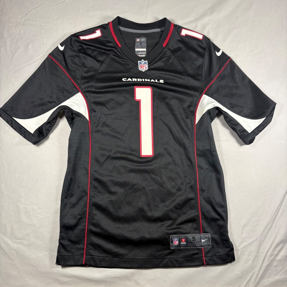 Nike Arizona Cardinals Kyler Murray 1 NFL Jersey Mens Small Black On Field